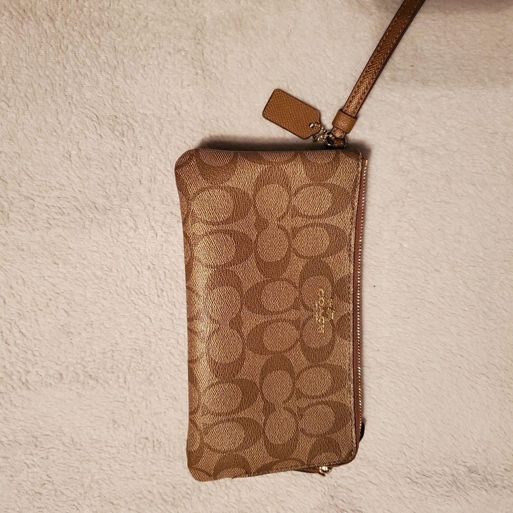 Coach wrist wallet